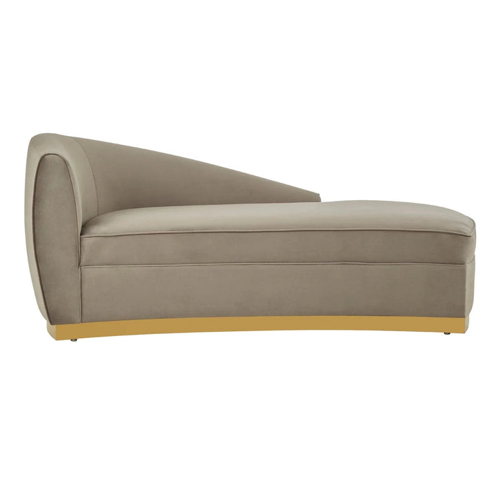 Batix Left Arm Chaise Longue - Grey