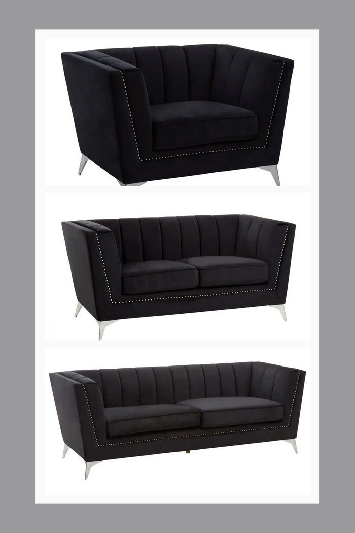 Hansa Upholstery Collection - Black