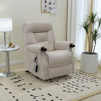 Astoria Dual Motor Lift and Tilt Chair - Beige
