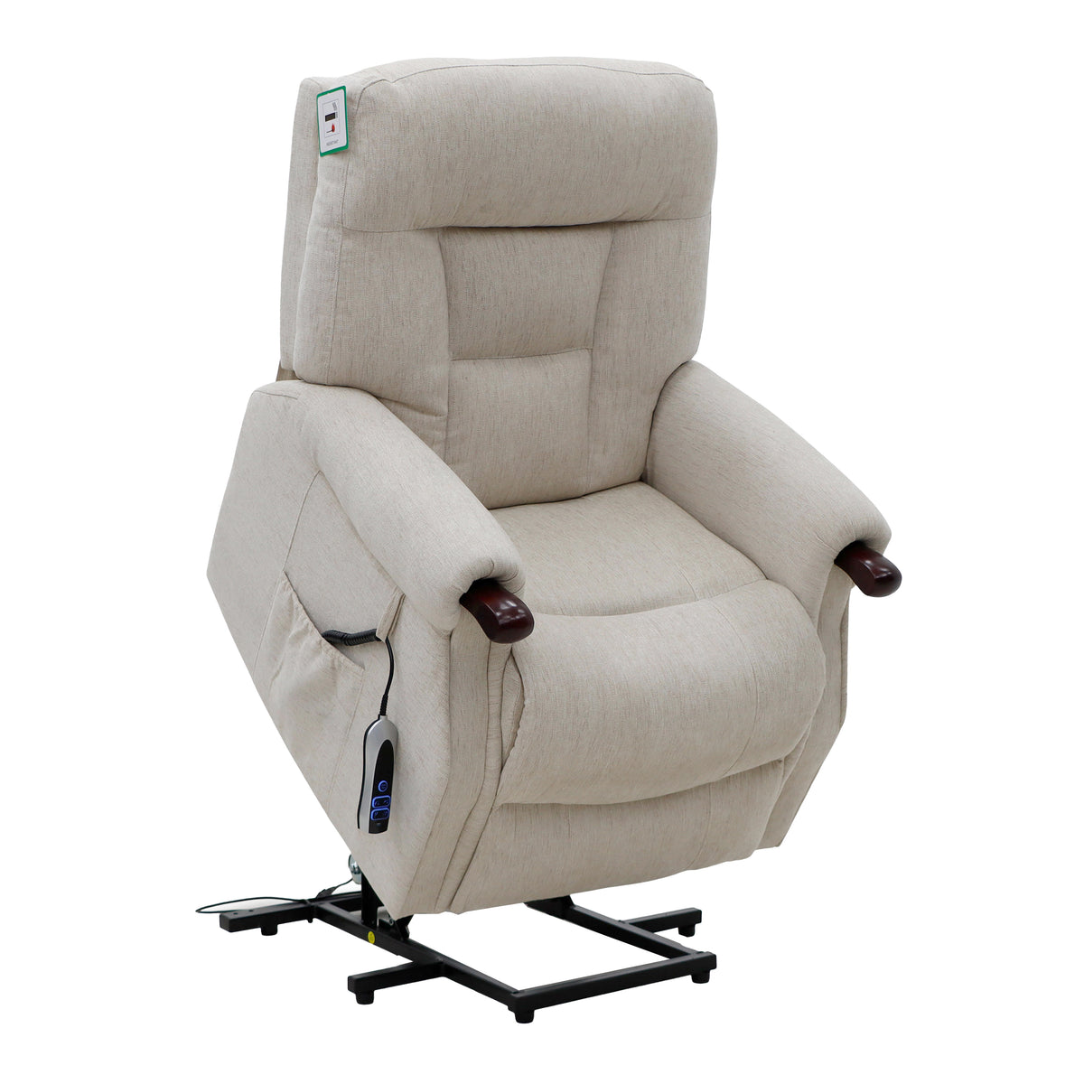 Astoria Dual Motor Lift and Tilt Chair - Beige