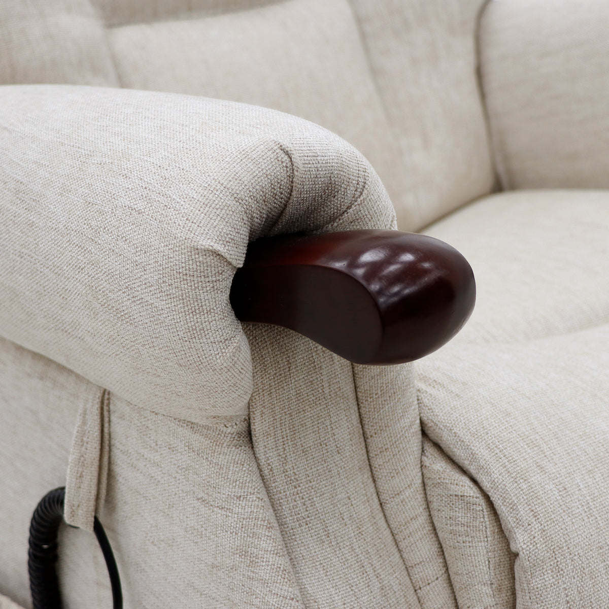 Astoria Dual Motor Lift and Tilt Chair - Beige