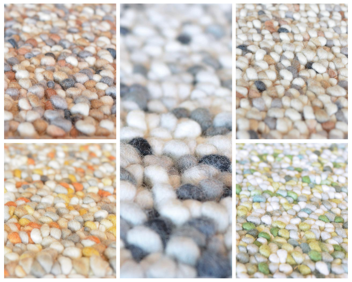 Brink & Campman Rugs - Pebble (Multiple Colours Available)