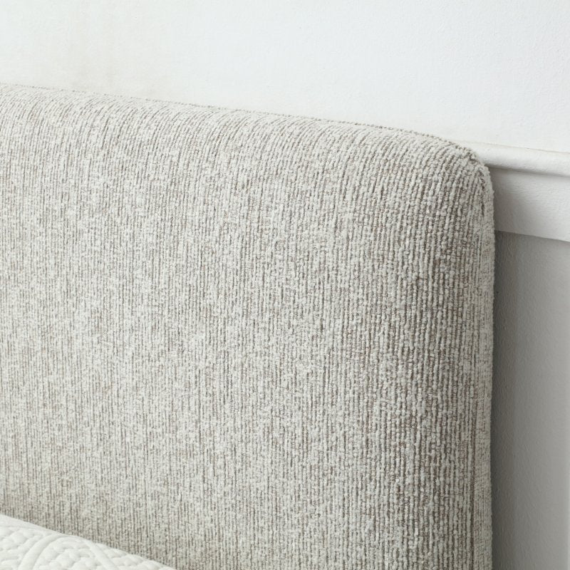 Belle Ottoman Bed End-Lift - Natural