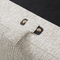 Belle Ottoman Bed End-Lift - Natural