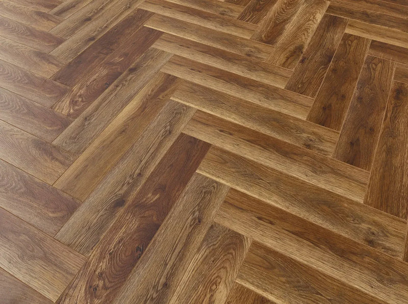 Blocks 12mm Herringbone Laminate Flooring