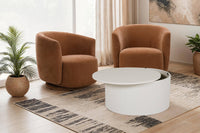 Bodhi Swivel Accent Chair - Umber