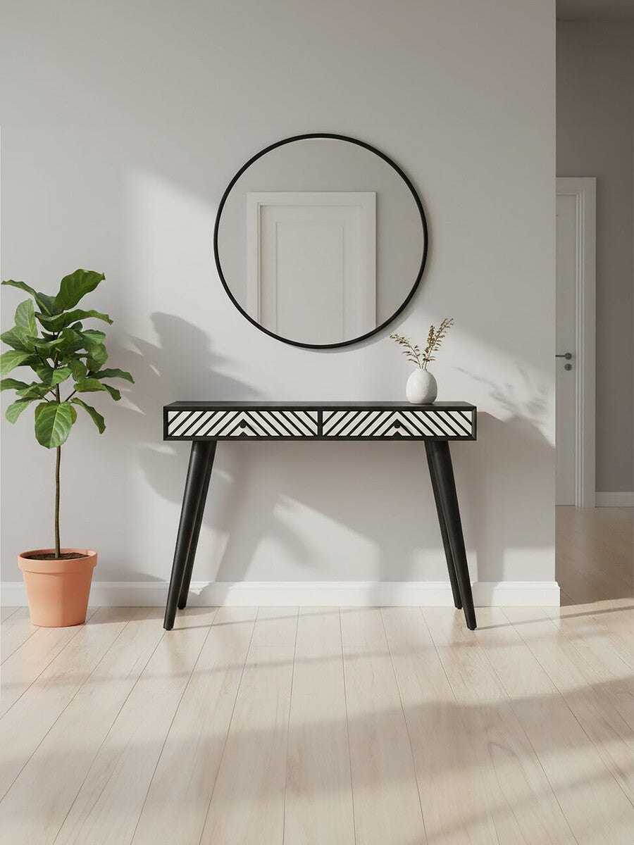 Boho Living Collection - Black and White