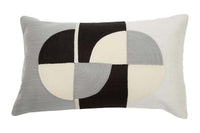 Bosie Ozella Circular Embroidered Rectangular Cushion