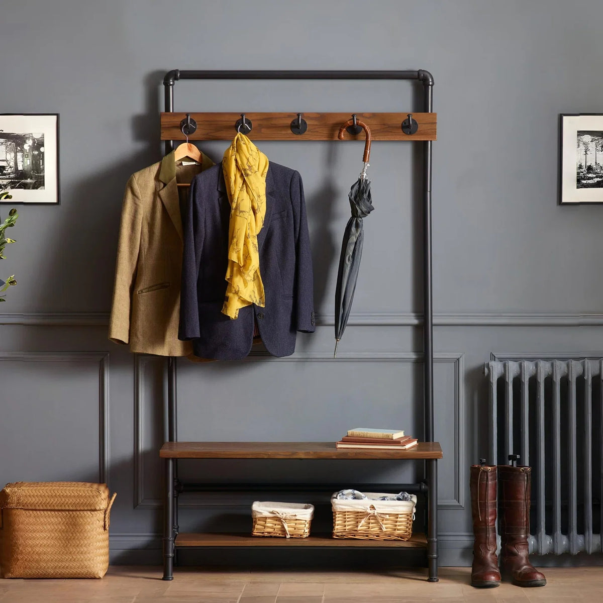 Boston Hallway Stand with Bench