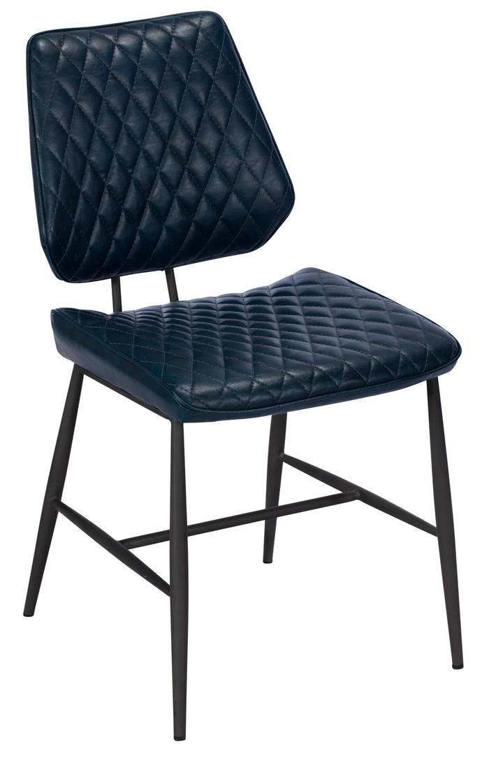 Dalton Dining/Bar Chair Collection - Dark Blue PU