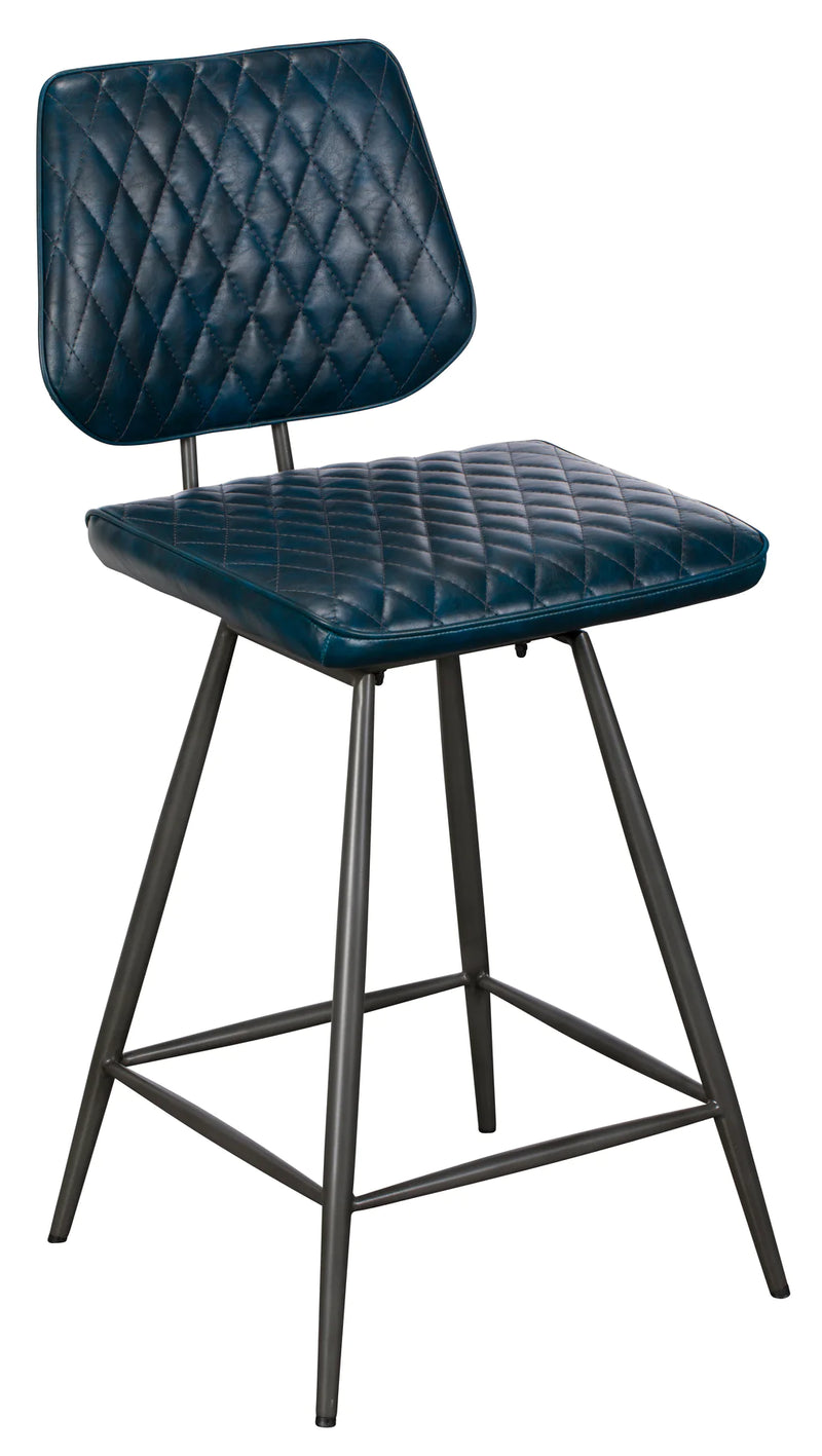 Dalton Dining/Bar Chair Collection - Dark Blue PU