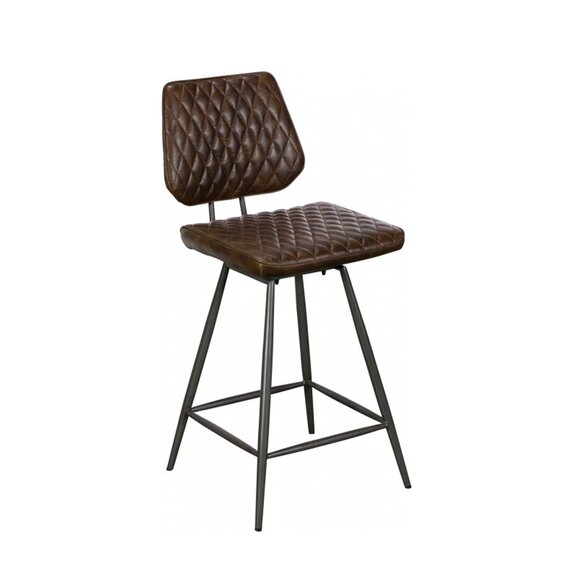 Dalton Dining/Bar Chair Collection - Dark Brown PU