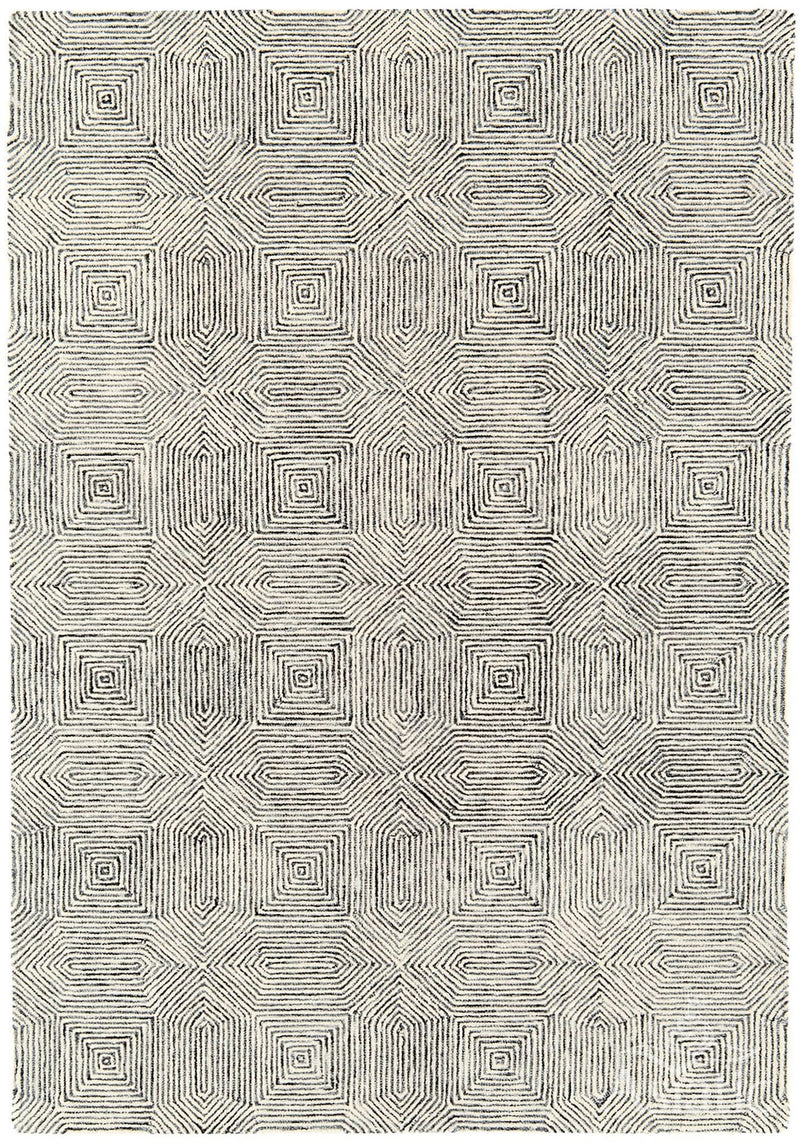 Camden Rug - Black/White