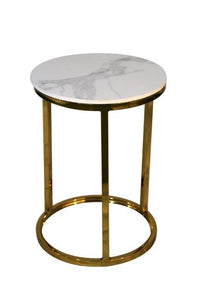 Circo Occasional Tables - White/Gold