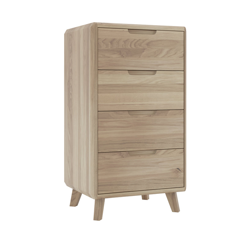 *CLEARANCE* Dunbar 4 Drawer Chest Slim