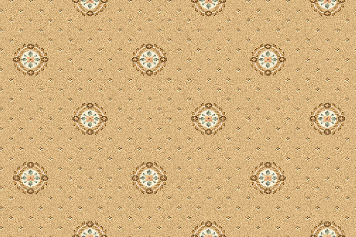 *ROLL END* Ulster Sheriden Regency Cream 4.50 x 4.57