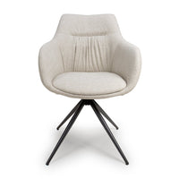 Boden Dining Chairs and Stools - Cream