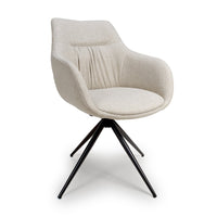 Boden Dining Chairs and Stools - Cream