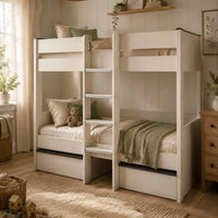 Celeste Bed Collection - Nordic White
