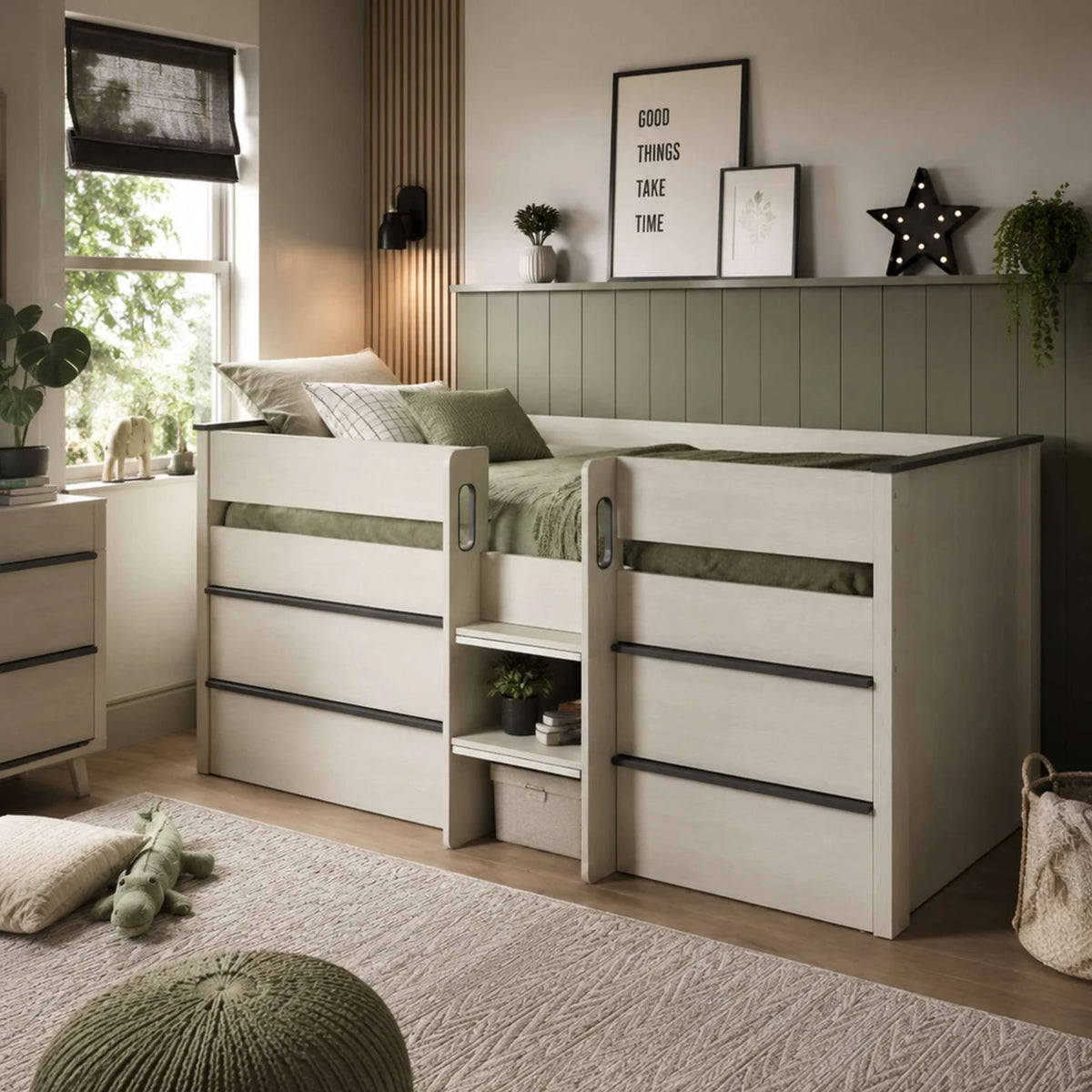 Celeste Bed Collection - Nordic White