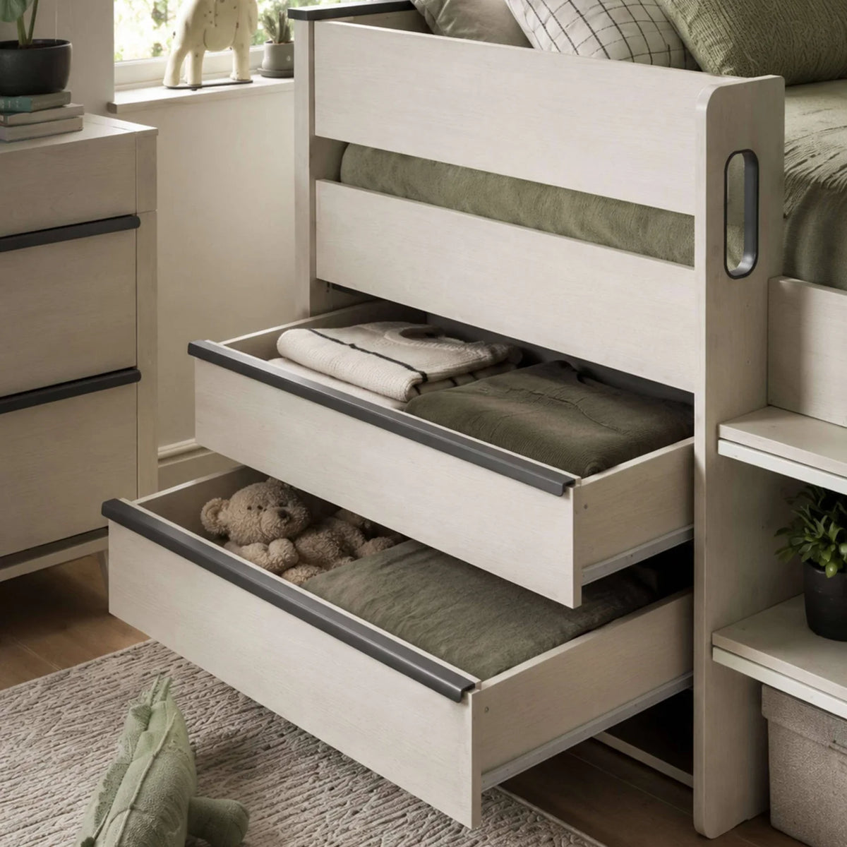 Celeste Bed Collection - Nordic White