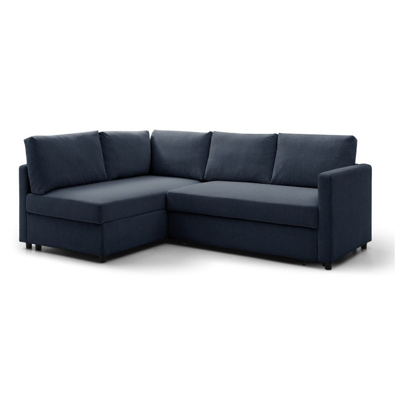 Clara Corner Sofa Bed - Navy