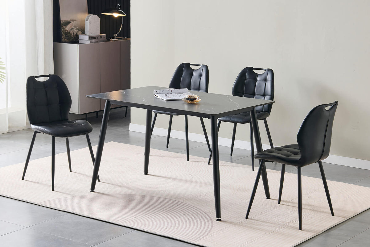 Cody Dining Table Collection - Black