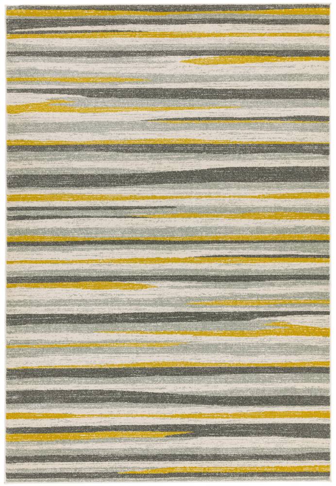 Colt Flatweave Rug - Stripe Mustard CL10