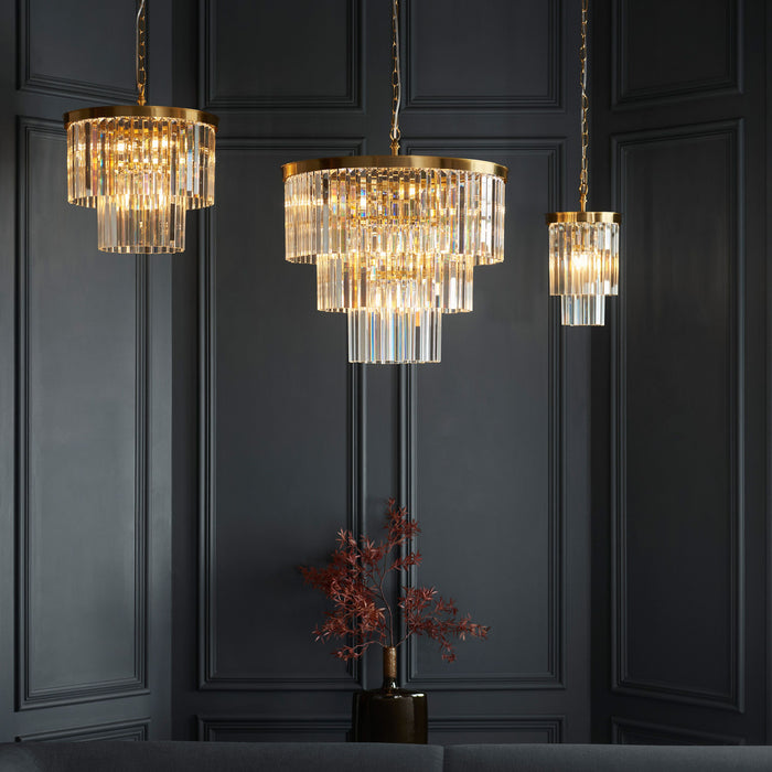 Conaston Lighting Collection - Aged Brass