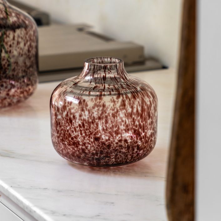 Confetti Vases - Brown