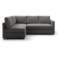 Clara Corner Sofa Bed - Grey