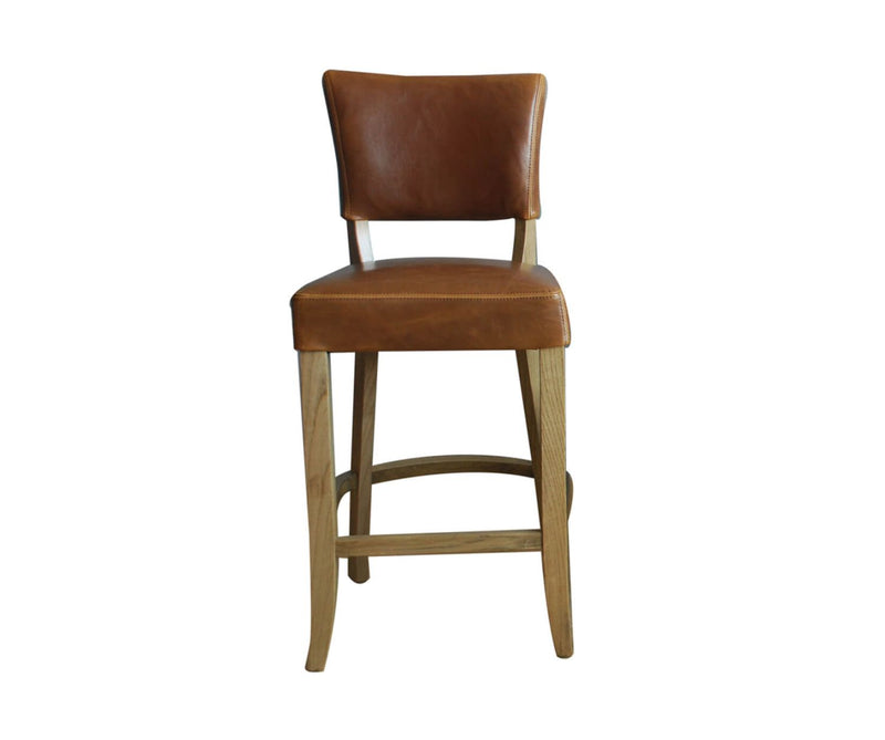 Duke Leather Bar Chairs - Various Colours Available
