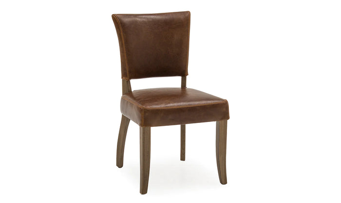 Duke Leather Dining Chairs - Various Colours Available