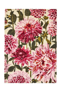 Harlequin Hand Tufted Rugs - Dahlia Fuchsia Palm