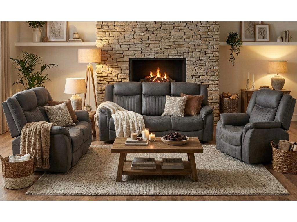 Darlington Electric Recliner Collection - Grey