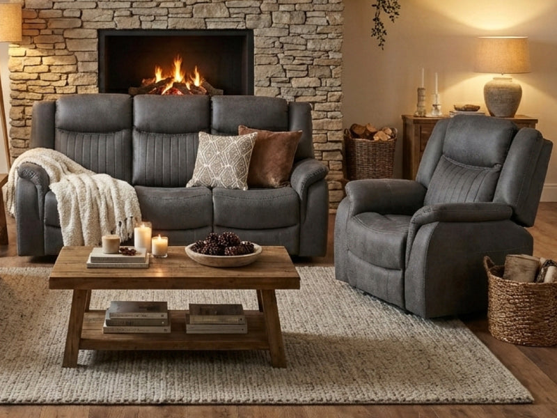 Darlington Electric Recliner Collection - Grey