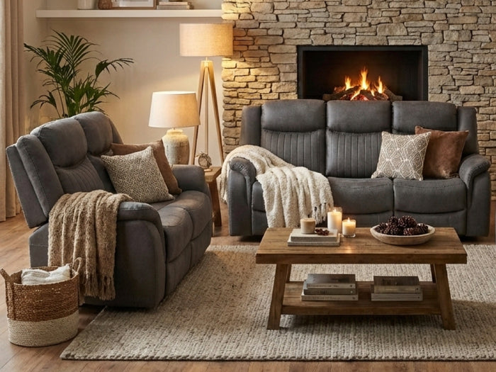 Darlington Electric Recliner Collection - Grey