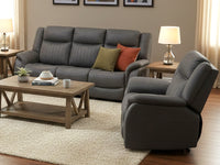 Darlington Manual Recliner Collection - Grey