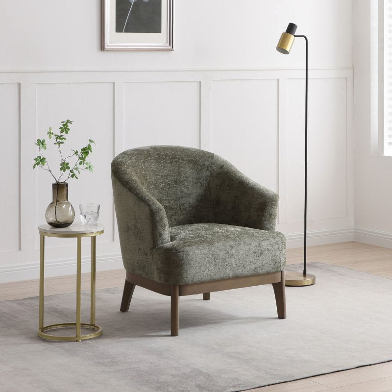 Ella Upholstery Collection - Olive Chenille