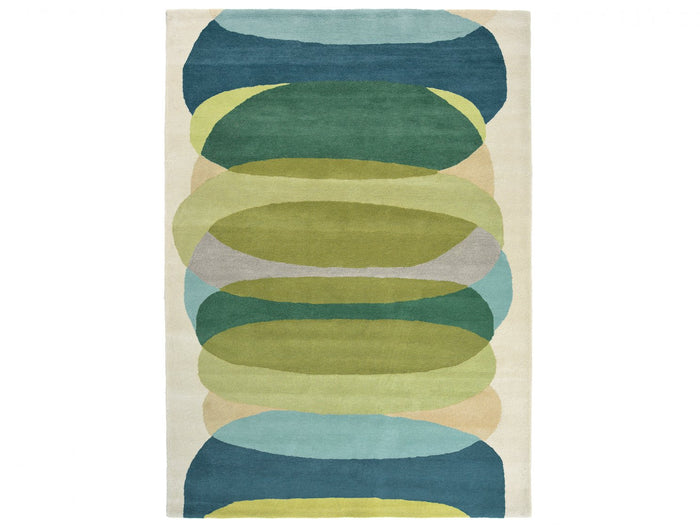 Harlequin Hand Tufted Rugs -  Elliptic Emerald