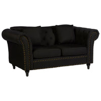 Fable Chesterfield Upholstery Collection - Black