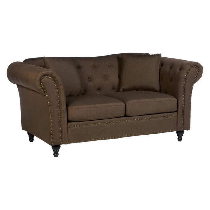 Fable Chesterfield Upholstery Collection - Natural