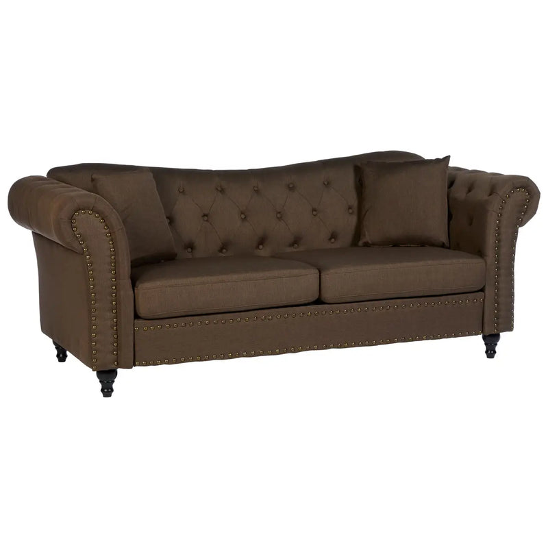 Fable Chesterfield Upholstery Collection - Natural
