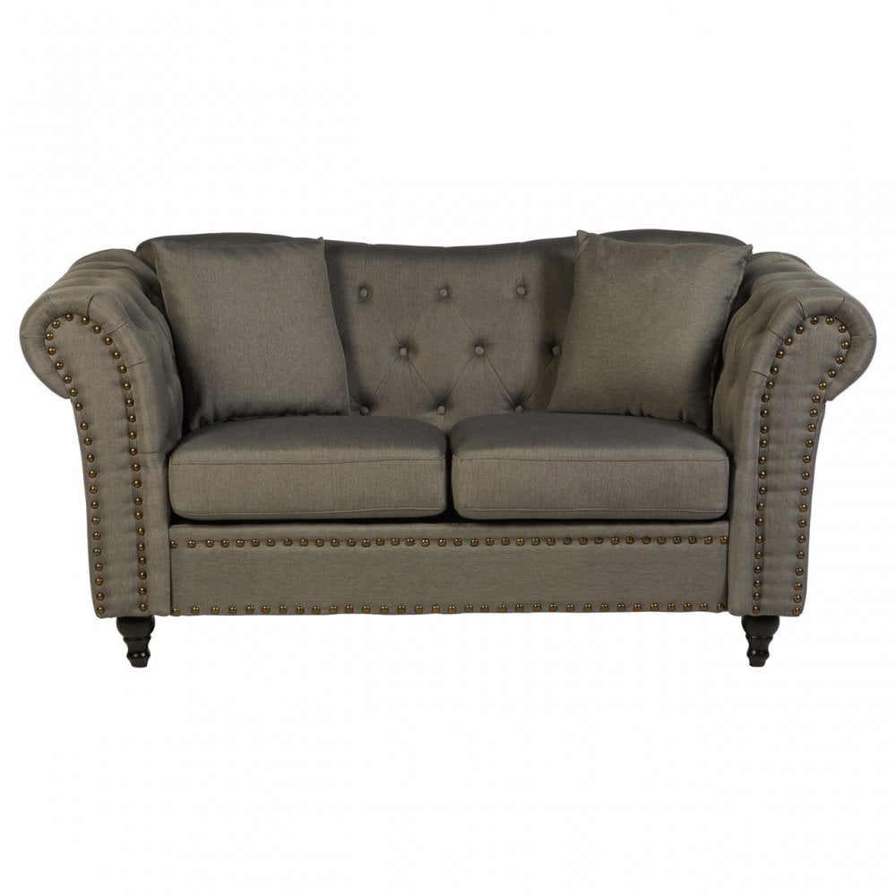Fable Chesterfield Upholstery Collection - Grey