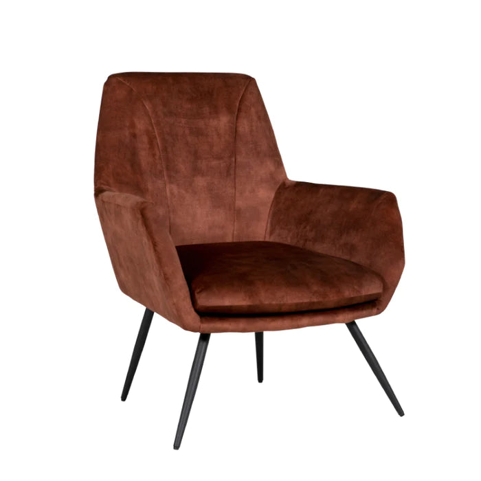 Flynn Accent Chair - Rust