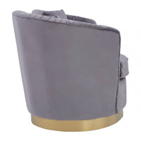 Franza Upholstery Collection - Grey Velvet