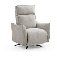 Finn Electric Recliner Swivel Chair - Natural