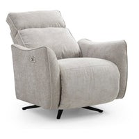 Finn Electric Recliner Swivel Chair - Natural