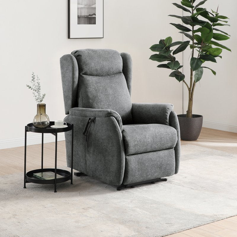 Fletcher Electric Rise and Recline Chair - Grey