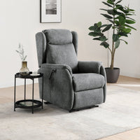 Fletcher Electric Rise and Recline Chair - Grey